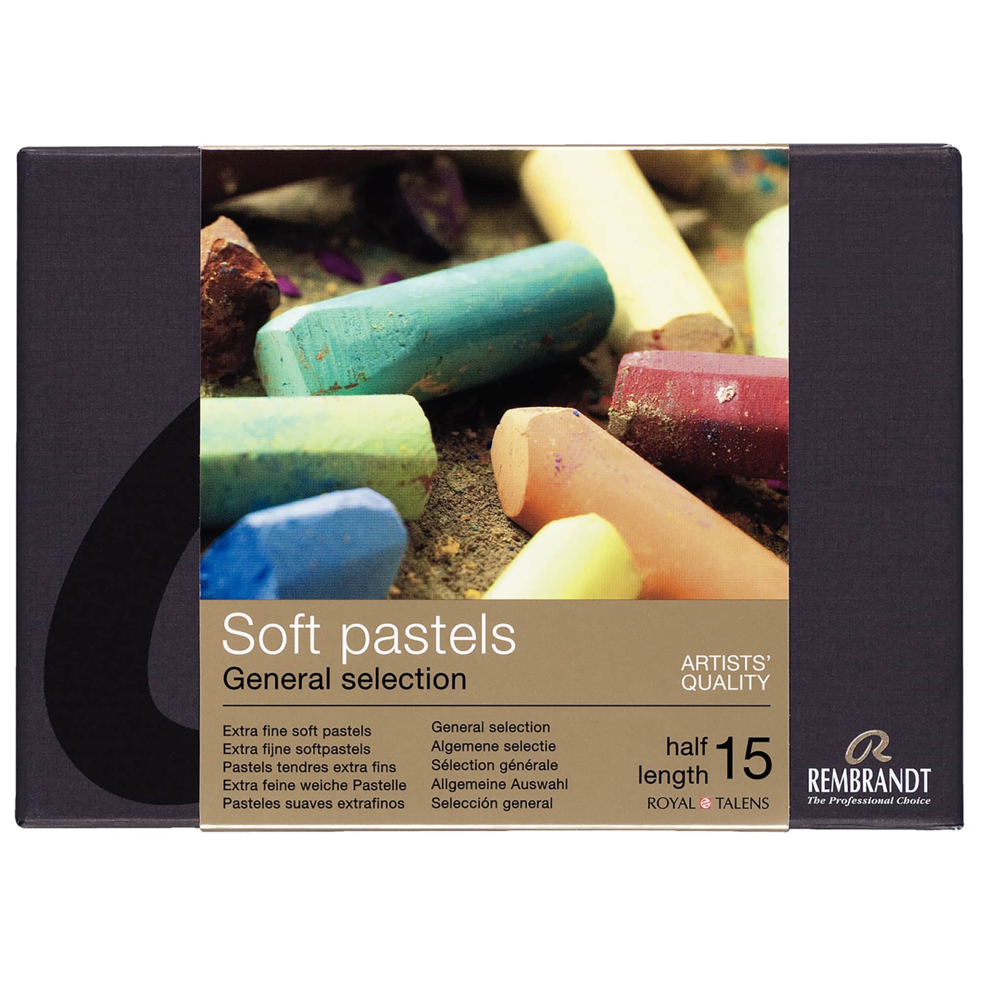 Rembrandt Half Sticks General Selection Soft Pastel Set